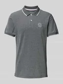 Koszulki męskie - Koszulka polo o kroju regular fit z prążkowanymi wykończeniami model ‘NATE’ - miniaturka - grafika 1