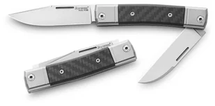 Nóż składany LionSteel BestMAN Carbon Fiber, Two Blades (BM13 CF) - Noże - miniaturka - grafika 7
