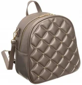 Plecaki - Monnari miękki pikowany miejski plecak plecaczek ćwieki - miniaturka - grafika 1