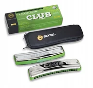 Instrumenty dęte - Seydel C.A. Club Steel harmonijka oktawowa C - miniaturka - grafika 1