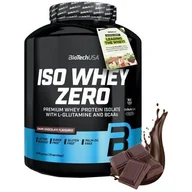 Odżywki białkowe - Odżywka białkowa BIOTECH Iso Whey Zero Ciemna czekolada (1816 g) Bez cukru - miniaturka - grafika 1