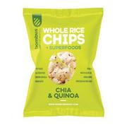Zdrowa żywność - Chipsy ryżowe pełnoziarniste z chia i quinoa BEZGL. 60 g - miniaturka - grafika 1
