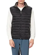 Garnitury - Blue Seven Męska kamizelka Nature Mood kurtka, czarny, XXL - miniaturka - grafika 1