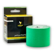 Akcesoria do rehabilitacji - yellowTAPE Taśma Do Kinesiotapingu 5cm Zielony - miniaturka - grafika 1