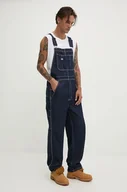 Spodnie męskie - Dickies ogrodniczki jeansowe CLASSIC kolor granatowy DK0A4XYA - miniaturka - grafika 1