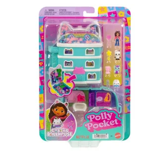 Polly Pocket i Koci domek Gabi - Zestaw kompaktowy - Lalki dla dziewczynek - miniaturka - grafika 1
