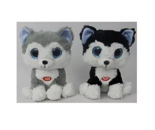 Plusz pies świecące oczy 24 cm z dzwiękiem NORI113 - Maskotki i pluszaki - miniaturka - grafika 1