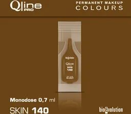 Jednorazowy pigment do makijażu permanentnego Bioevolution Skin 140 Qline Pro 0,7ml monodose - Pozostałe akcesoria kosmetyczne - miniaturka - grafika 1