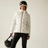 Kurtki i kamizelki sportowe damskie - Dare 2b Kurtka narciarska damska z membraną Enfold Beżowy, Rozmiar: 46 - miniaturka - grafika 1