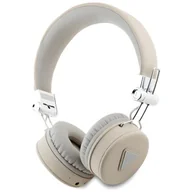 Słuchawki - Guess GUBH70PGTSPSE beżowe - miniaturka - grafika 1