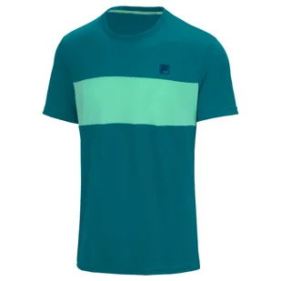 Koszulka męska Fila T-Shirt Cailan Capri Breeze/Ice Green L - Koszulki sportowe męskie - miniaturka - grafika 1