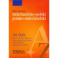 Książki obcojęzyczne do nauki języków - Mały słownik niderlandzko-polski, pol-niderlandzki - miniaturka - grafika 1