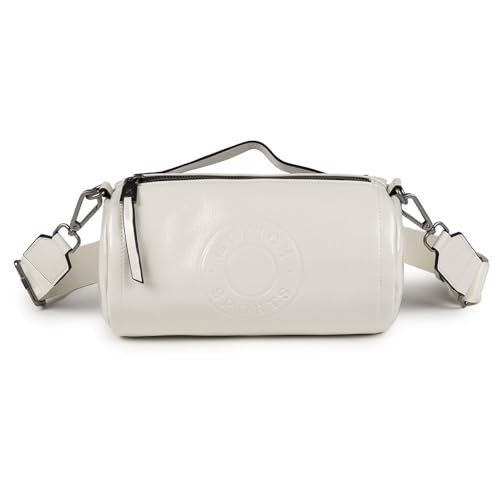 MUNICH MH FW25 Crossbody Beczka C/White, Torebki i plecaki damskie, biała