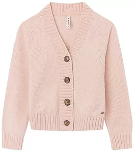 Pepe Jeans Dziewczęcy sweter kardigan Renae, Różowy (popiół róży), 16 lat - Swetry damskie - miniaturka - grafika 1