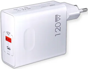ŁADOWARKA SIECIOWA USB typ C QC PD GAN WTYCZKA SZYBKA FAST CHARGE 120W - Ładowarki do telefonów - miniaturka - grafika 1