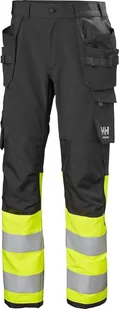 Helly Hansen Pants with reflective elements HELLY HANSEN Alna 4X CL 1, yellow C48 - Odzież robocza - miniaturka - grafika 1