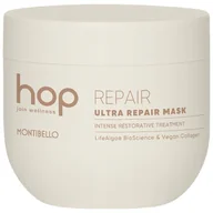 Maski do włosów - Montibello HOP Repair Ultra, Maska do włosów suchych i zniszczonych, 500ml - miniaturka - grafika 1