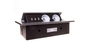 ORNO Listwa ORNO OR-AE-1324/G Srebrny AE-1324 - Listwy zasilające - miniaturka - grafika 1