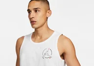 Koszulki męskie - Nike Air Jordan Brand Jumpman Air Tank White - miniaturka - grafika 1