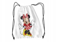 Torby szkolne - WOREK DO SZKOŁY WF/BUTY MYSZKA MINNIE + IMIĘ - miniaturka - grafika 1