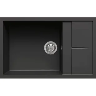 Elleci Unico 310 G40 Nero - Zlewozmywaki - miniaturka - grafika 1