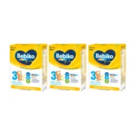 Mleko modyfikowane - Zestaw Bebiko Junior 3 Nutriflor Expert, mleko modyfikowane, powyżej 1 roku, 3 x 600 g - miniaturka - grafika 1