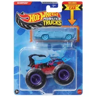 Samochody i pojazdy dla dzieci - Hot Wheels - Monster Truck Scorpedo + Bonus JCG30 GRH81 - miniaturka - grafika 1