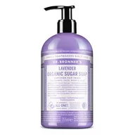 Mydła - Dr. Bronner's Dr Bronners Dr Bronners Lavender mydło w płynie do ciała i włosów 355 ml - miniaturka - grafika 1