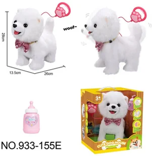 Interaktywny Pies Biały EDUKAMP - Zabawki interaktywne dla dzieci - miniaturka - grafika 1