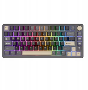 Royal Kludge RK M75 RGB Phantom belaidė klaviatūra 75%, Hot-swap, Brown switches, US - Klawiatury - miniaturka - grafika 1