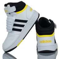 Buty dla dziewczynek - BUTY DZIECIĘCE ADIDAS HOOPS MID 3.0 AC I GZ1933 R-25,5 - miniaturka - grafika 1