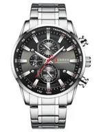 Zegarki męskie - ZEGAREK MĘSKI CURREN 8351 (zc022b) CHRONOGRAF +BOX - miniaturka - grafika 1