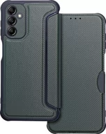 Etui i futerały do telefonów - OEM Kabura RAZOR Book do SAMSUNG A14 4G / A14 5G  ciemnozielony - miniaturka - grafika 1