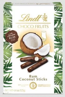 Bombonierka Lindt Choco Fruits Rum Coconut Sticks 125 g - Inne słodycze - miniaturka - grafika 1