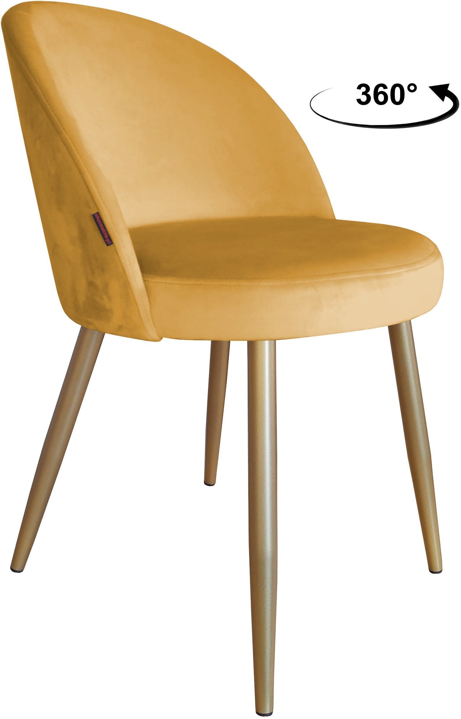 Krzesło obrotowe Trix podstawa złota MG15