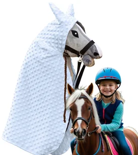Ubranko dla Konika Hobby Horse Kocyk Peleryna Nauszniki Na Zawody Pokazy - Maskotki i pluszaki - miniaturka - grafika 1