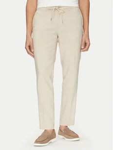 BOSS Spodnie materiałowe C-Kane 50540480 Beżowy Slim Fit - Spodnie męskie - miniaturka - grafika 1