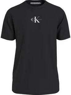 Calvin Klein Koszulka w kolorze czarnym - Koszulki i topy damskie - miniaturka - grafika 1