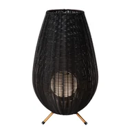 Lampy stojące - Lucide Colin 03843/50/30 lampa stołowa lampka IP44 1x3W LED 3000 czarna - miniaturka - grafika 1
