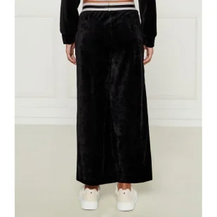 Pinko UP Spodnie dresowe | flare fit - Spodnie sportowe damskie - miniaturka - grafika 1