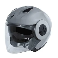 Kaski motocyklowe - STORMER, kask jet motocyklowy TREND nardo grey, XS - miniaturka - grafika 1