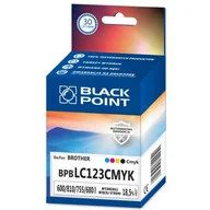 Tusze zamienniki - Black Point LC123 CMYK Multipak 4 zamienniki tusze do Brother DCP J132W, J152W, J552DW, J752DW, J4110DW MFC: J470DW, J4410DW, J4510DW, J4610DW, J4710 BPBLC123CMYK - miniaturka - grafika 1