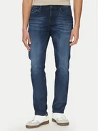 Spodnie męskie - BOSS Jeansy H-Delaware 50538548 Granatowy Slim Fit - miniaturka - grafika 1
