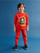 Dresy i komplety dla chłopców - Sinsay - Komplet dresowy Myszka Miki - czerwony - miniaturka - grafika 1