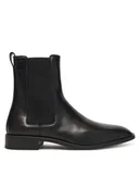 Botki męskie - Calvin Klein Sztyblety Slim Ess HM0HM01914 Czarny - miniaturka - grafika 1