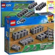 Klocki - Lego Prezent City - Tory Kolejowe Klocki + Ebook - miniaturka - grafika 1