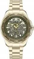 Zegarki męskie - Zegarek męski KENNETH COLE KCWGL2220905 złoty sportowy skeleton - miniaturka - grafika 1