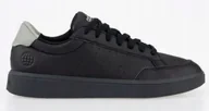 Sneakersy męskie - Buty Adidas Nova Court Czarne Do Tenisa Sneakersy Męskie Skóra R. 44 2/3 - miniaturka - grafika 1