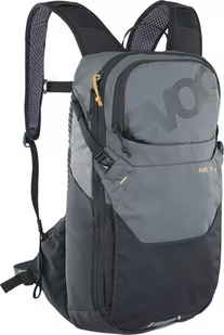 Evoc Plecak Ride 12 L + 2 L Bladder carbon grey-black 100323123 - Plecaki - miniaturka - grafika 1