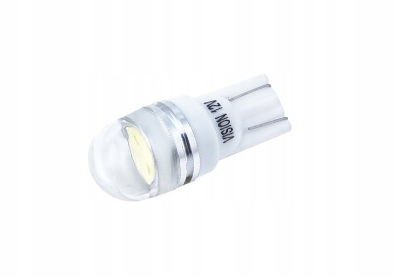 Żarówka W5W T10 12V 1x LED soczewka biała 1 szt.